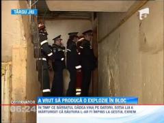 A vrut sa arunce blocul in aer din cauza datoriilor