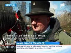 La New York se doreste inlocuirea trasurilor trase de cai cu masini electice