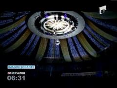 IMAGINI SOCANTE! / Accident dramatic sub cupola unui circ din Moscova