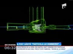 Cercetatorii sunt convinsi ca au gasit  "particula lui Dumnezeu"
