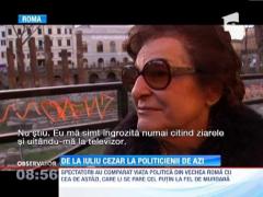 Asasinarea lui Iulius Cezar a fost reconstituita in cadrul unui spectacol desfasurat in centrul Romei