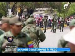 Un camion cu artificii a explodat in Mexic. Cel putin 13 morti si peste 150 de raniti