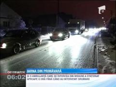 Viscolul de primavara a provocat haos in jumatate din teritoriul tarii