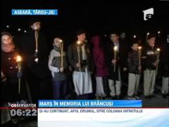 Constantin Brancusi, comemorat cu torte, fanfara si alai bisericesc la Targu Jiu