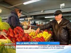 Tot mai multi romani prefera alimentele bio