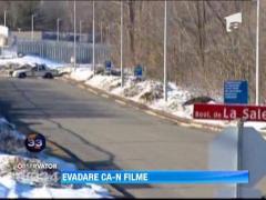 Evadare spectaculoasa in Canada! Doi detinuti au fugit din inchisoare cu un elicopter in care au urcat pe o franghie