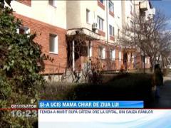 Un barbat din Timisoara si-a ucis mama chiar de ziua lui