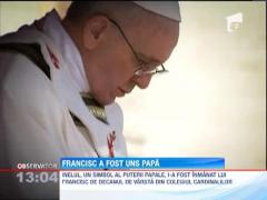 Papa Francisc a fost intronizat astazi, la Vatican. Suveranul Pontif a facut un apel catre liderii economici, politici si sociali ai lumii