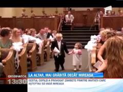 La altar, mai grabita decat mireasa