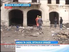 Amenzi record pentru proprietarii unui Spitalului Scarlat Longhin de dermatologie din Capitala