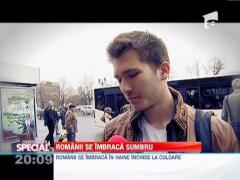 Observator Special: De ce se imbraca romanii in haine de culori inchise