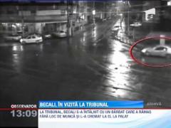 Gigi Becali a mers astazi la Tribunal, unde a facut si o fapta buna: i-a oferit un loc de munca unui somer