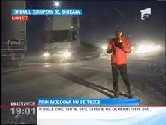 Cod portocaliu de vant puternic si ninsori in Moldova