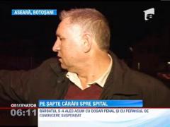 Accident produs pe fondul consumului de alcool: un barbat din Botosani a avariat doua masini