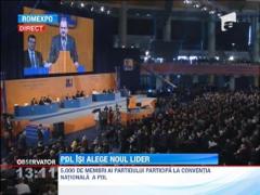 Democrat liberalii isi aleg astazi noul lider, la Conventia PDL