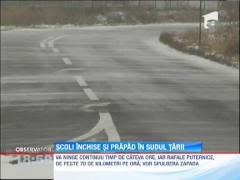 Marti, toate scolile din Capitala vor fi inchise. Sudul tarii se afla sub COD PORTOCALIU de ninsoare si viscol