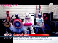 Observator Special: Febra Harlem Shake i-a cuprins si pe membrii trupei Backstreet Boys