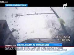 Un rus si-a ucis copilul dupa ce s-a urcat beat la volan