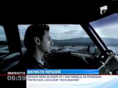 Depeche Mode nu a venit sa isi ridice premiul acordat la BRIT Awards