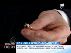 Inelul daruit de Napolen Bonaparte primei sale sotii, vandut cu aproximativ un milion de dolari