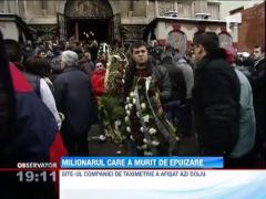 Alexandru Nedelescu, patronul celei mai mari companii de taximetrie din Bucuresti, a fost inmormantat marti