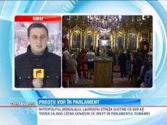 Biserica vrea senatori de drept pentru a-i apara principiile