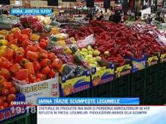 Zapada ne scumpeste legumele! Din cauza viscolului, pretul rosiilor, vinetelor sau ardeilor va creste