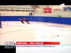 Observator Special: Un adolescent roman a ajuns campion european cu o singura pereche de patine!