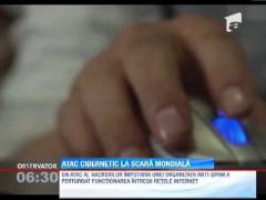 Un atac al haker-ilor impotriva unei organizatii antispam a perturbat funcionarea intregii retele de internet