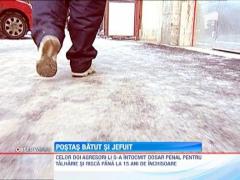 Un postas din Timisoara, batut si jefuit cu o zi inainte de pensionare