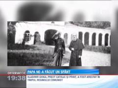 Vladimir Ghika, print roman, intra in randul sfintilor