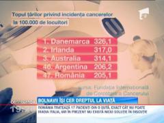 Bolnavii de cancer isi cer dreptul la viata, intr-o Romanie in care lipsa aparaturii pare a nu interesa pe nimeni
