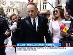 Iulia si Mihai Albu s-au tinut de mana si au plecat impreuna dupa pronuntarea divortului