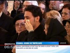 Dupa ani intregi de certuri, in familia Dolanescu apare un semn de impacare