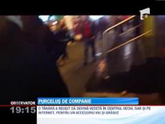 Moda strazii in Bucuresti: Purcelul de companie