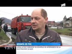 Clipe demne de dosarele X, in Baia Mare!  O groapa plina cu apa a fiert si a fumegat cateva minute