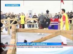 Primul turnir de lupte medievale din Romania. Luptatorii vor sa ajunga la Campionatul Mondial de Lupte Medievale din Franta