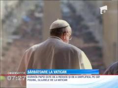 Papa Francisc nu a rostit "Hristos a Inviat" in zeci de limbi, cum era traditia de Paste