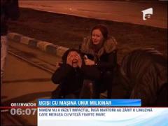 Ucisi pe trecerea de pietoni cu masina unui milionar