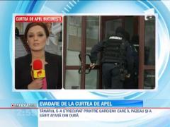 UPDATE! tanarul evadat de la Curtea de Apel Bucuresti a fost prins