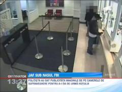 Banca aflata vis-a-vis de sediul central al FBI, jefuita