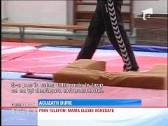 Antrenoare de gimnastica acuzata de agresiune