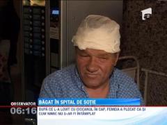 Un galatean a fost batut cu un par si cu un ciocan de sotie
