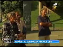 Raport oficial: Romanii si bulgarii nu vor invada Marea Britanie