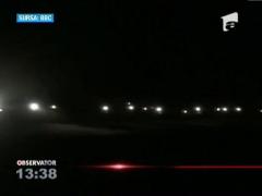 Cateva sute de localnici dintr-un orasel din Peru au ajutat un avion sa se ridice de la sol