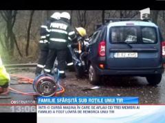 Doua persoane au murit intr-un grav accident rutier produs in Dambovita