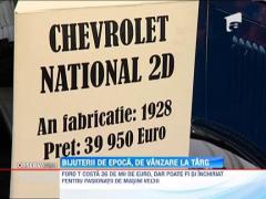 20 de masini de epoca au facut senzatie la Salonului Auto Moto din Capitala
