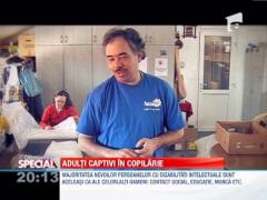 SPECIAL: Tavi, un geniu de 43 de ani, dar a carui minte pare sa fi ramas la varsta de trei ani