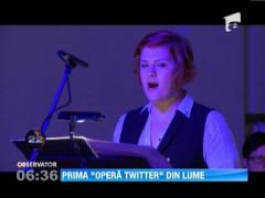 Premiera: prima "opera adaptata dupa Twitter" din lume