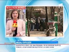 Alerta cu BOMBA in Bucuresti. Pirotehnistii au intervenit de urgenta